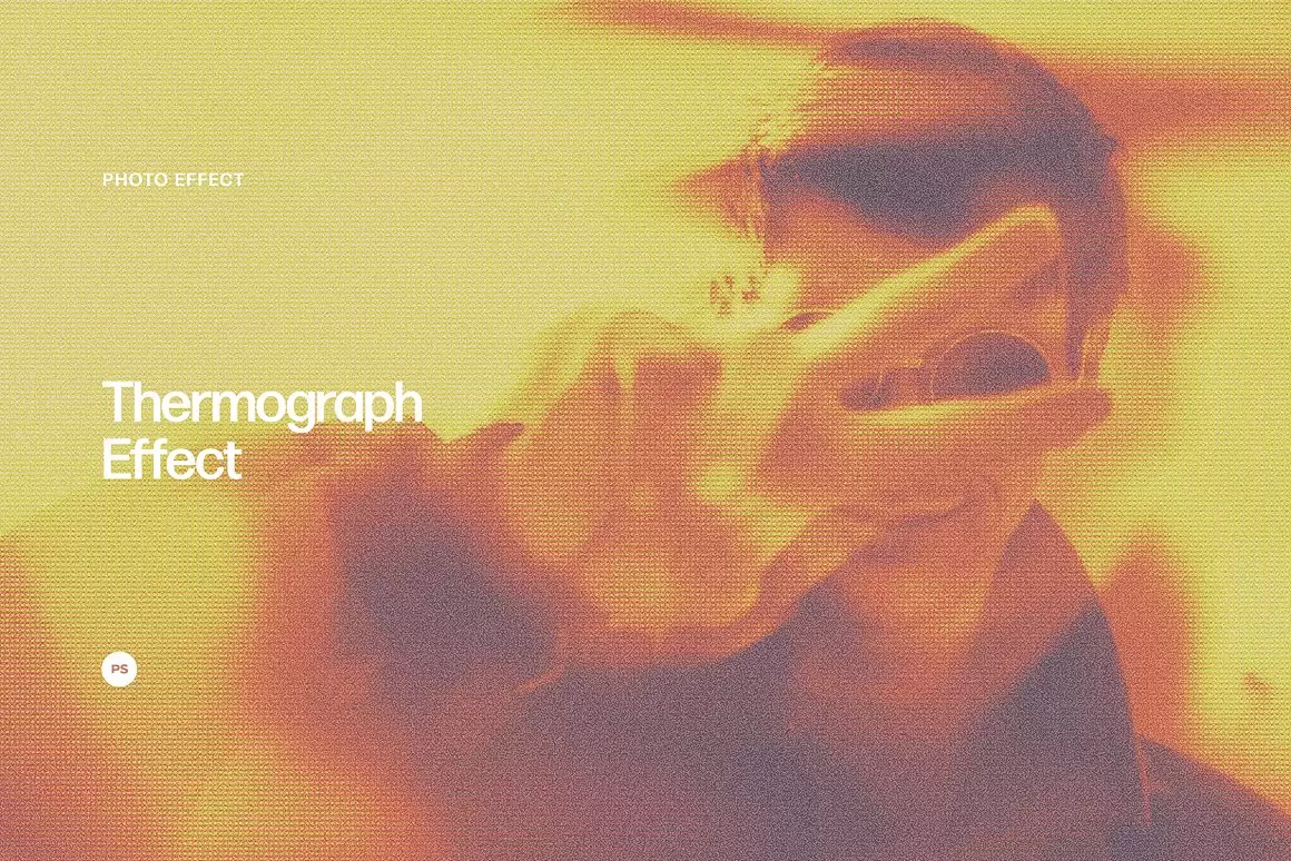 Thermograph Photo Effect 热成像图片效果
