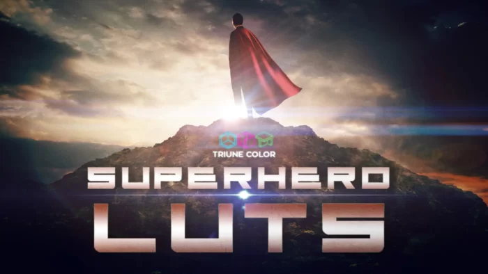 超级英雄电影大片多格式调色预设  Triune Digital SuperHero  Luts-后期素材库