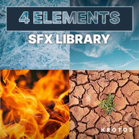 水、火、冰、雪类影视游戏音效 Krotos 4 Elements SFX Library-后期素材库