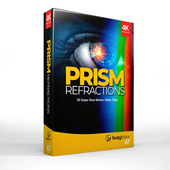 棱镜折射彩虹光斑视频叠加特效 BusyBoxx V67: Prism Refractions-后期素材库