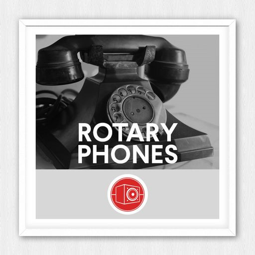 老式电话轮盘拨号铃声接听挂断音效 Big Room Sound Rotary Phones-音频效果社区-音频处理-后期素材库