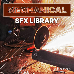 多种机械工具电钻角磨机焊接音效 Krotos Mechanical SFX Library-后期素材库