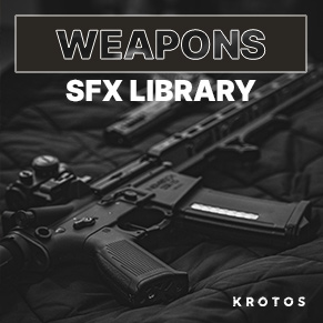 多种枪声武器发射音效 Krotos Weapons SFX Library-后期素材库