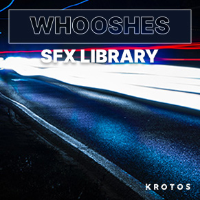 力量滑动强调过渡转场嗖嗖声音效 Krotos Whooshes SFX Library-后期素材库