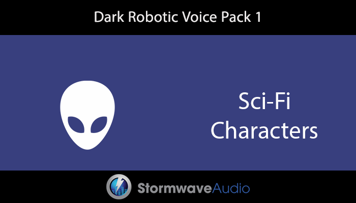机器人语音指令音效 GameDev Market – Dark Robotic Voice Pack 1-后期素材库