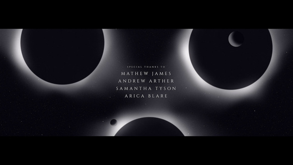 日食天空科幻电影预告片标题AE模板 Videohive – Eclipse Title Design-后期素材库