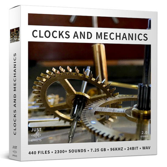 2300多个钟表机械滴答作响音效包 Just Sound Effects – Clocks and Mechanics-后期素材库