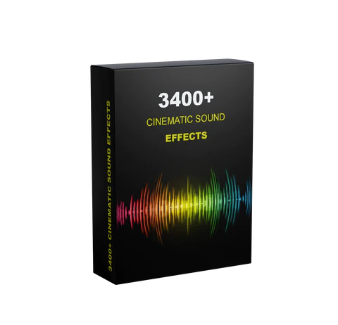3400+电影过渡爆炸环境脚步等常用音效包 Video-Presets 3400+ Cinematic Sound Effect [FOR FILMMAKERS]-后期素材库