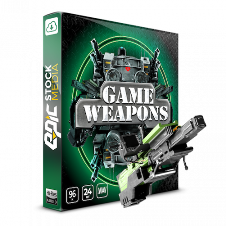 1557种游戏武器枪声音效包 Epic Stock Media Game Weapons Gun and Firearm Sound Effects-后期素材库